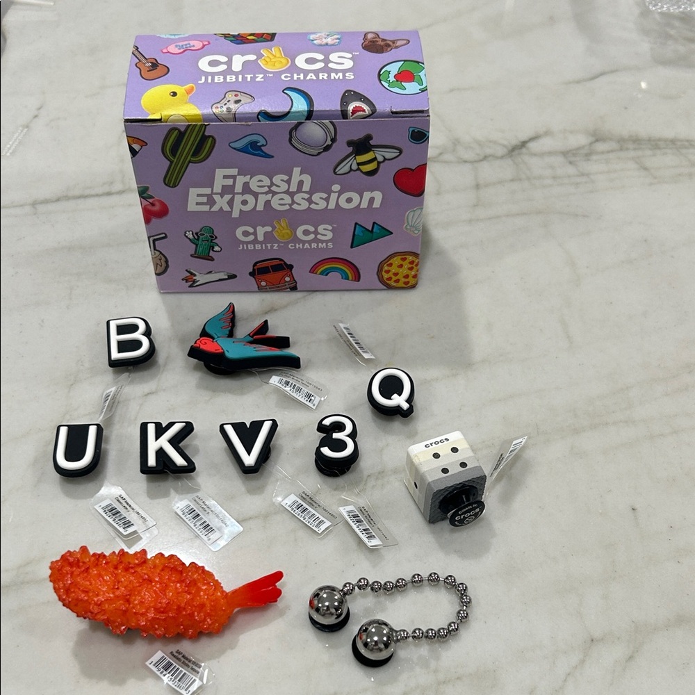CROCS Jibbitz Charms Set - 10 pieces